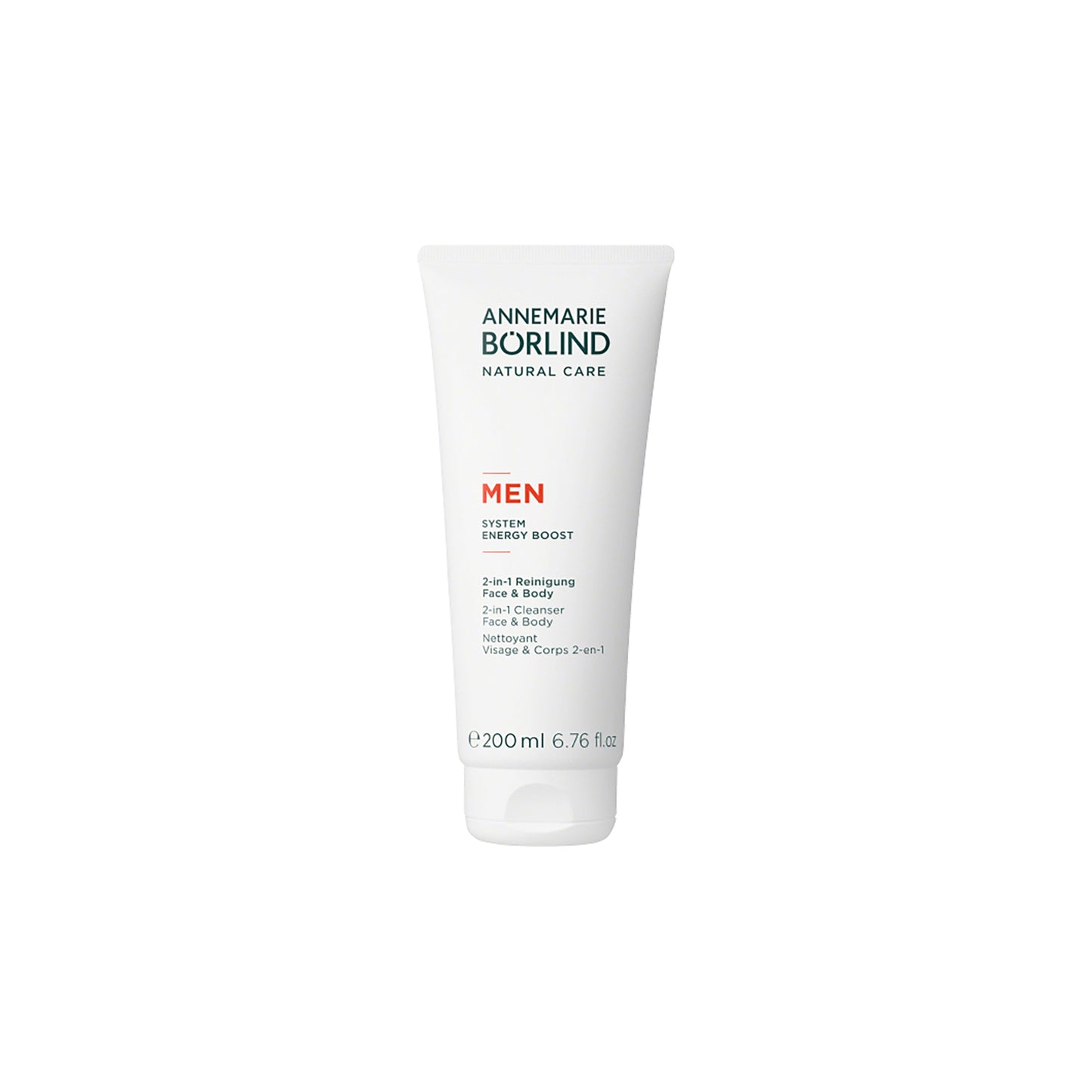 Men System Energy Boost 2-σε-1 Καθαριστικό για Πρόσωπο & Σώμα
