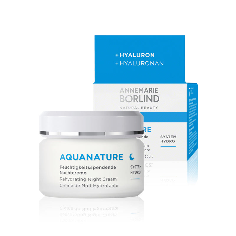 Aquanature Night Cream Κρέμα νύχτας υαλουρονικού