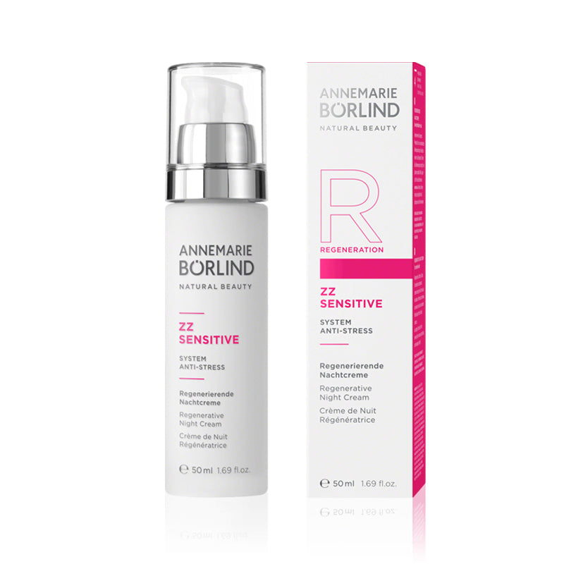 ZZ Sensitive Regenerative Night Cream Aναγεννητική κρέμα νύχτας για ώριμες επιδερμίδες