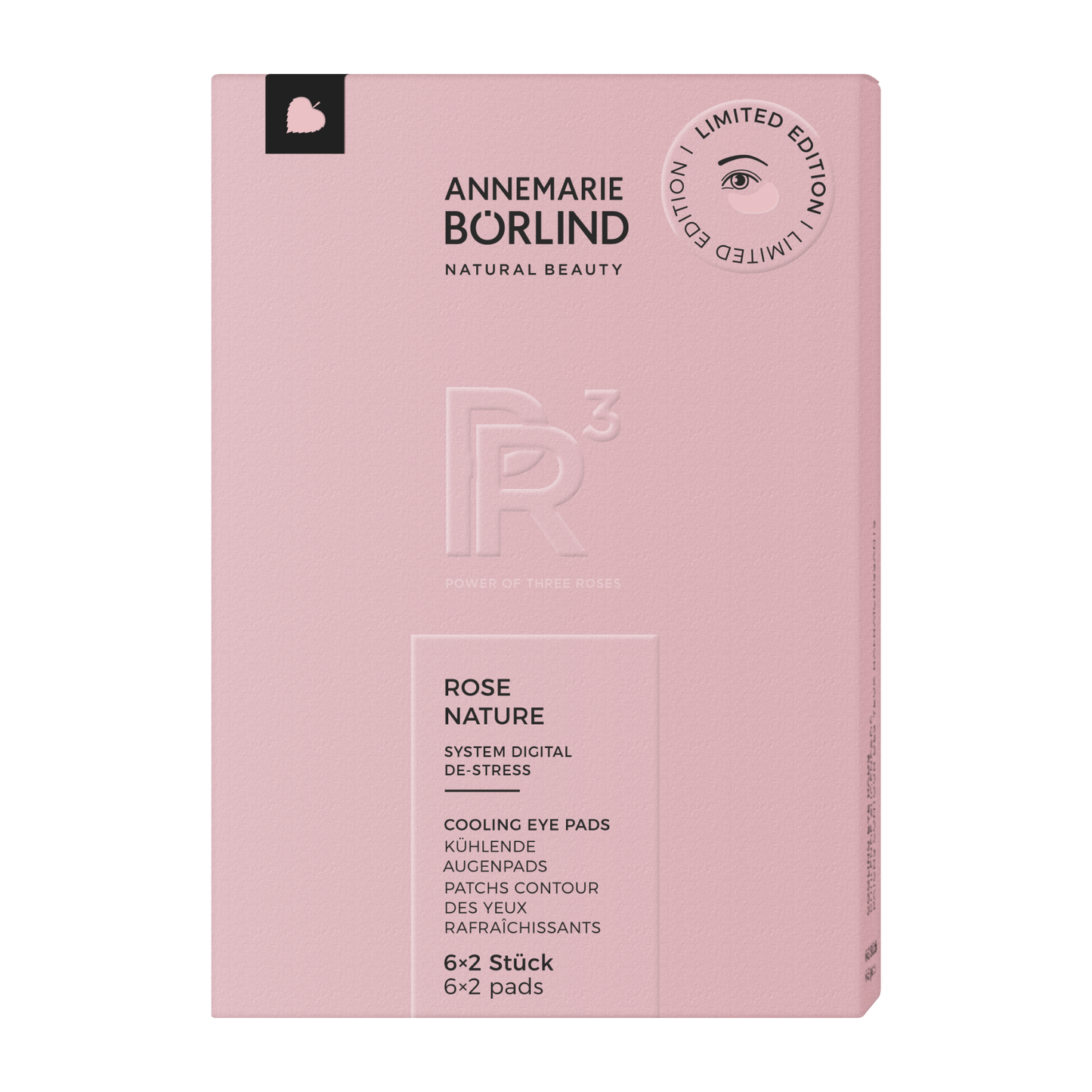 ROSE NATURE Cooling Eye Pads – Δροσερή Φροντίδα Ματιών
