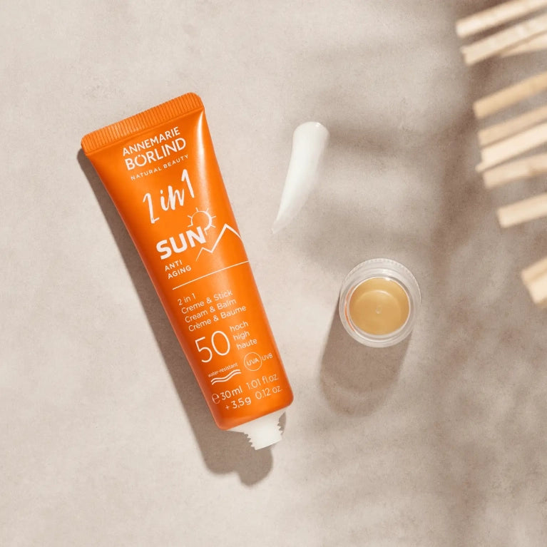 SUN ANTI-AGING 2 in 1 sun cream & stick SPF 50