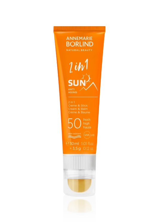 SUN ANTI-AGING 2 in 1 sun cream & stick SPF 50